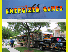 Tablet Screenshot of energizedgames.com